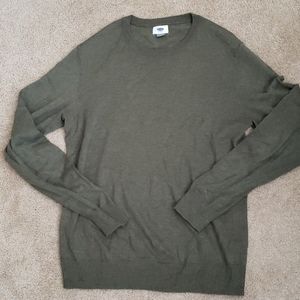 Old Navy light olive crewneck sweater